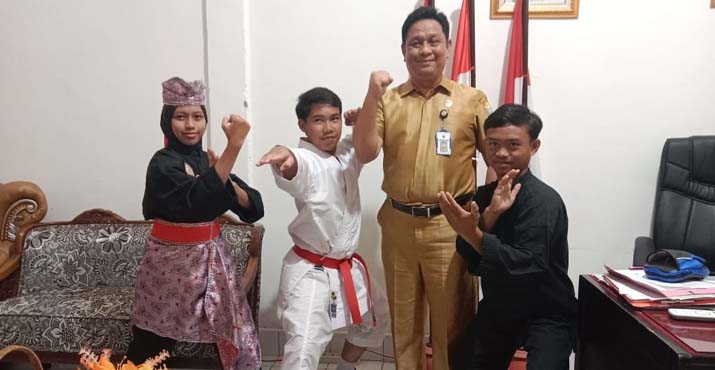 Karateka dan Pesilat Asal SMAN 1 Baubau Wakili Sultra di Ajang O2SN