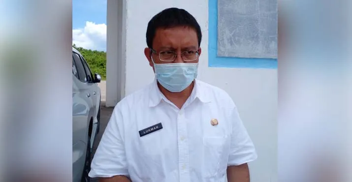 Kepala Dinas Kesehatan Kota Baubau dr. Lukman