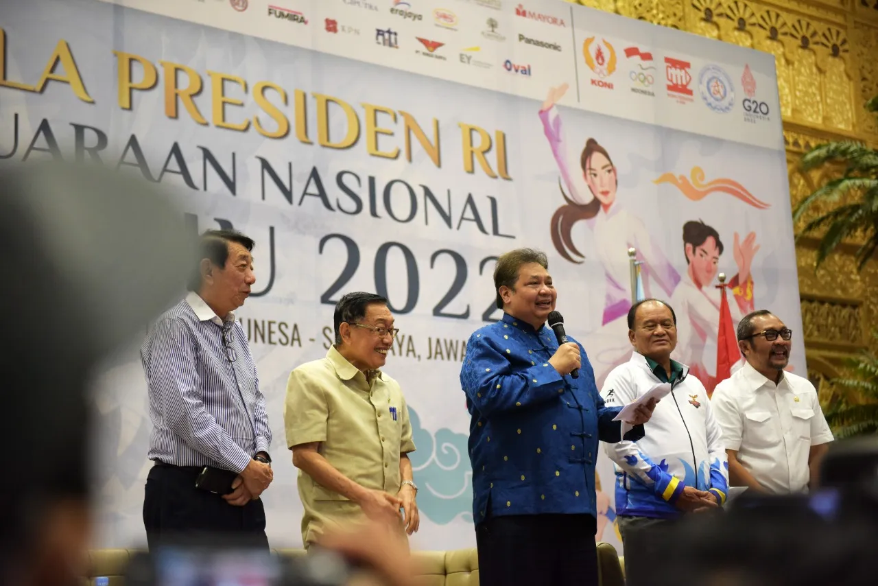 Berpeluang Mendongkrak Perekonomian, Menko Airlangga Dukung Industri Olahraga Mendunia