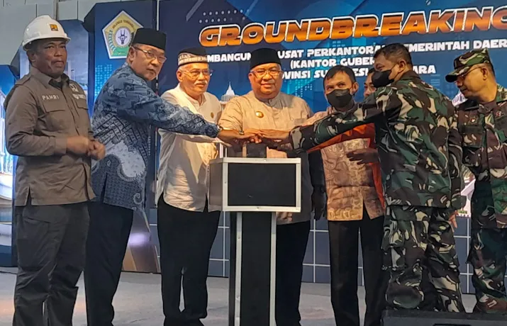 Mulai Dibangun, Kantor Gubernur Sultra Digadang-gadang jadi Gedung Tertinggi dan Termegah