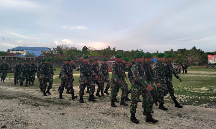 2000 Personel TNI-Polri Disiagakan pada Kunjungi Presiden Jokowi di Buton