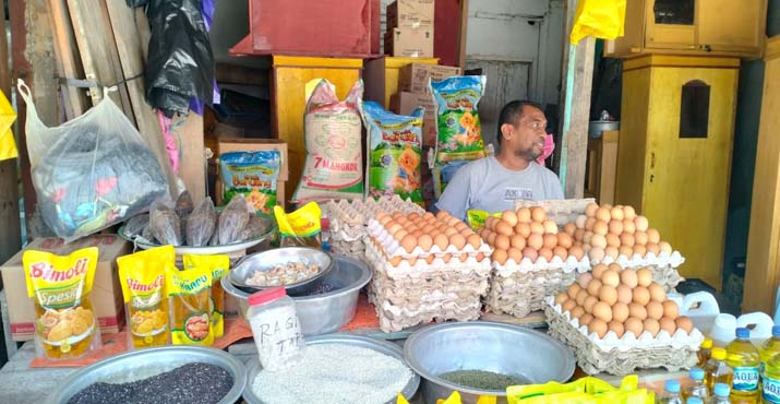 Harga Sembako di Pasar Baubau Masih Stabil