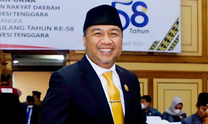Ketua Fraksi Partai Golkar DPRD Sultra, Aksan Jaya Putra (AJP). Foto: Dokumentasi pribadi
