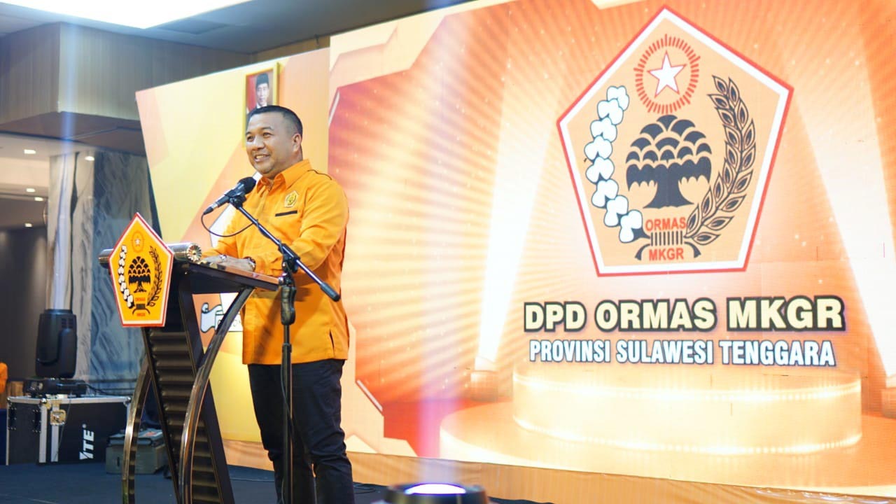 Ketua DPD Ormas MKGR Sultra, Akan Jaya Putra (AJP). Foto: istimewa