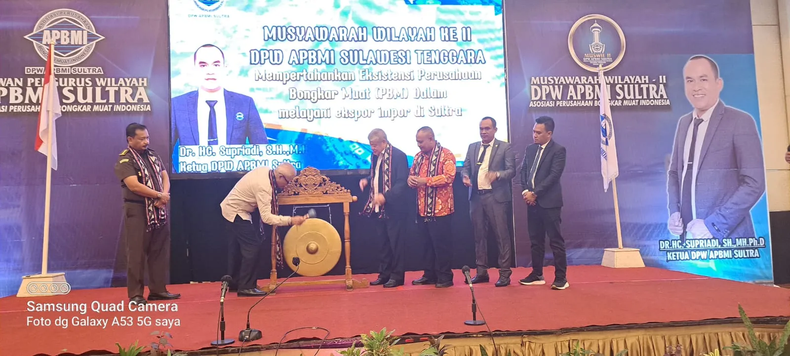 Buka Muswil II, Wagub Sebut Kehadiran APBMI Sultra Bisa Mendongkrak Laju Ekonomi Daerah