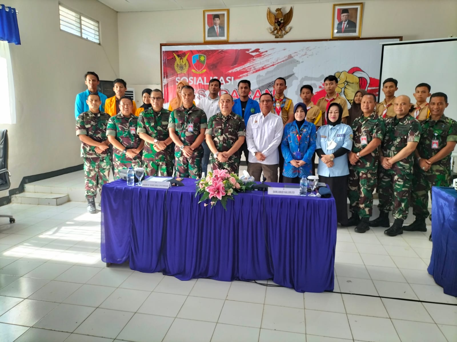 BNNP Sultra Sosialisasi Bahaya dan Pencegahan Penyalahgunaan Narkoba Jajaran TNI AU