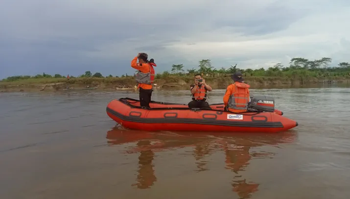 Penambang Pasir yang Terseret Arus di Konsel Belum Ditemukan
