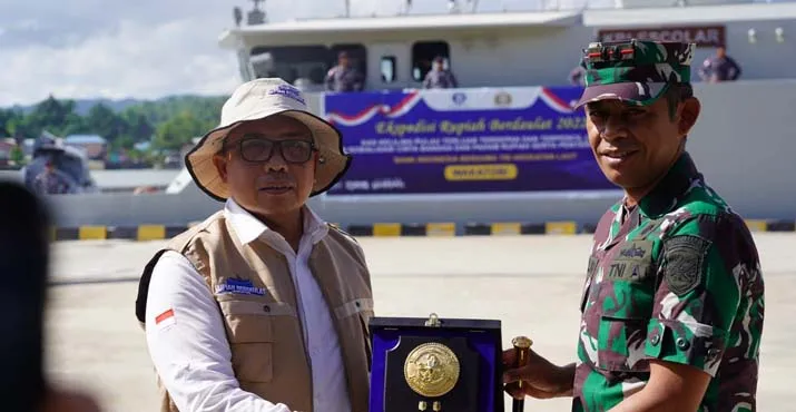 Gandeng TNI AL, KPwBI Sultra Distribusikan Rupiah di Wilayah 3T
