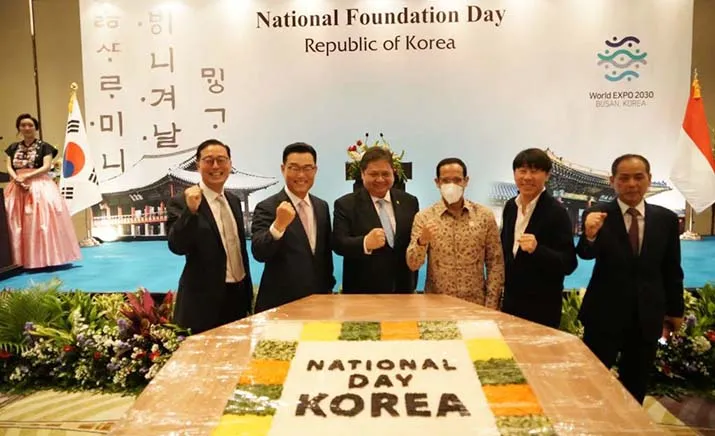 Airlangga: Signifikansi Kerja Sama Ekonomi Indonesia dan Korea Selatan Terus Ditingkatkan