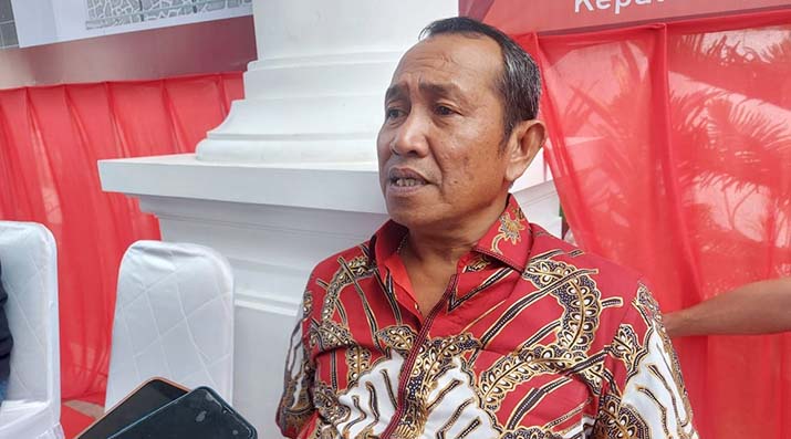Ketua DPC PDIP Kota Kendari, Ishak Ismail. Foto: Sunarto/Detiksultra.com