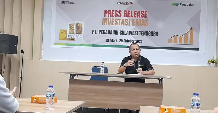 Kebal Terhadap Inflasi, PT Pegadaian Ajak Masyarakat Sultra Investasi Emas