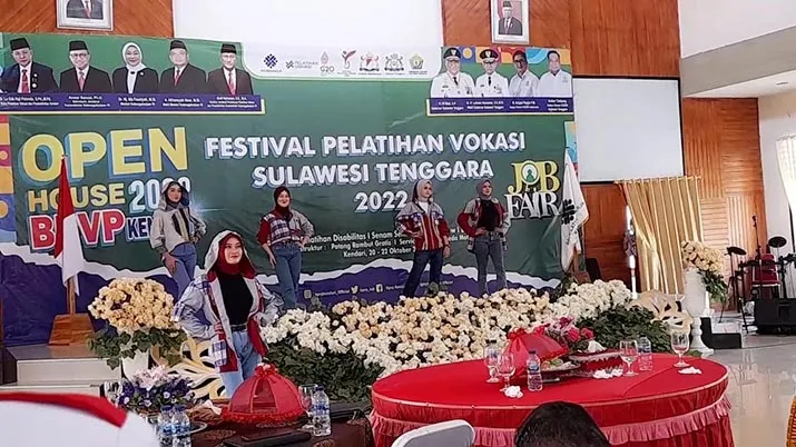 Tingkatkan Kualitas SDM, BPVP Kendari Gelar Festival Pelatihan Vokasi