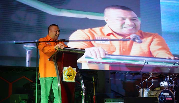 Ketua DPD Ormas MKGR Sultra, Akan Jaya Putra (AJP). Foto: Sunarto/Detiksultra