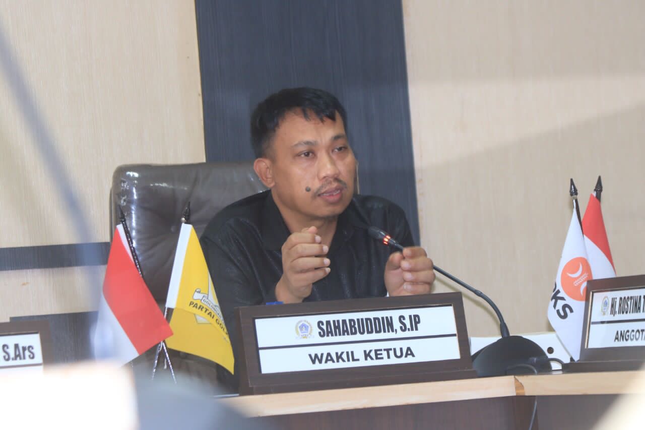 Wakil Ketua Komisi II Dewan Perwakilan Rakyat Daerah (DPRD) Kota Kendari, Sahabuddin