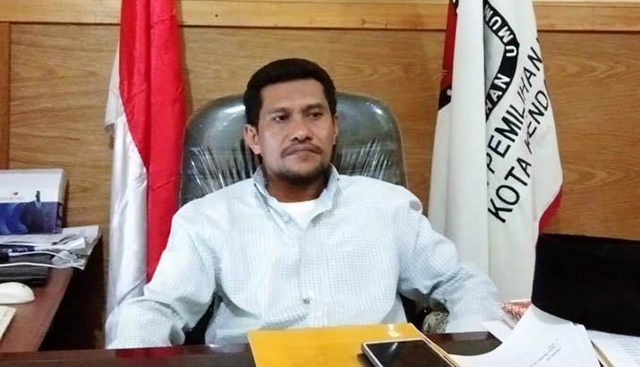 Ketua Komisi Pemilihan Umum (KPU) Kota Kendari, Jumwal Shaleh
