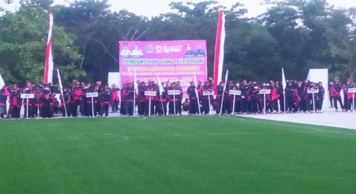 Kontingen Porprov Kendari Resmi Dilepas, Target Raih Juara Umum