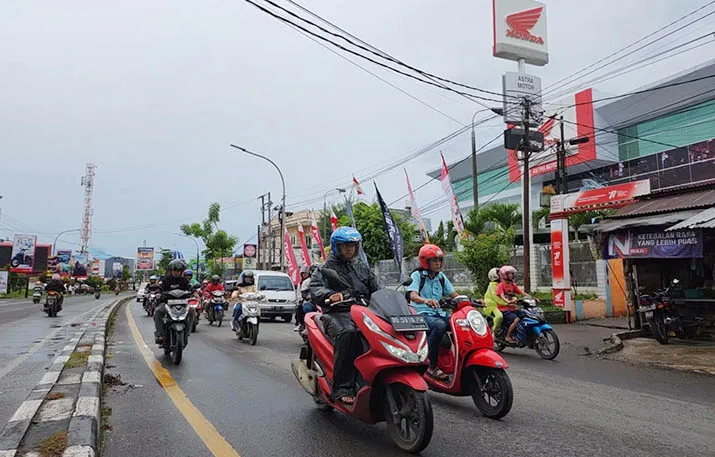 Begini Tips Merawat Motor di Musim Hujan Versi Asmo Sulawesi Selatan