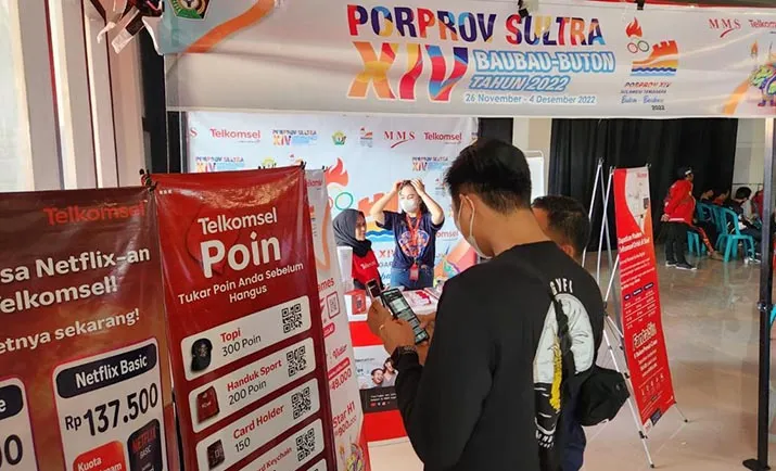 Dukung Porprov Sultra 2022, Telkomsel Perkuat Jaringan 4G/LTE