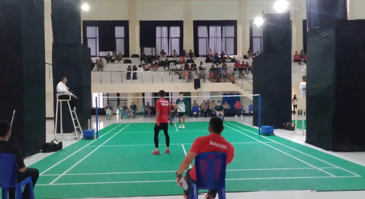 Bulu Tangkis Tim Beregu Putra Mubar Tantang Konut di Semifinal Porprov Sultra 2022