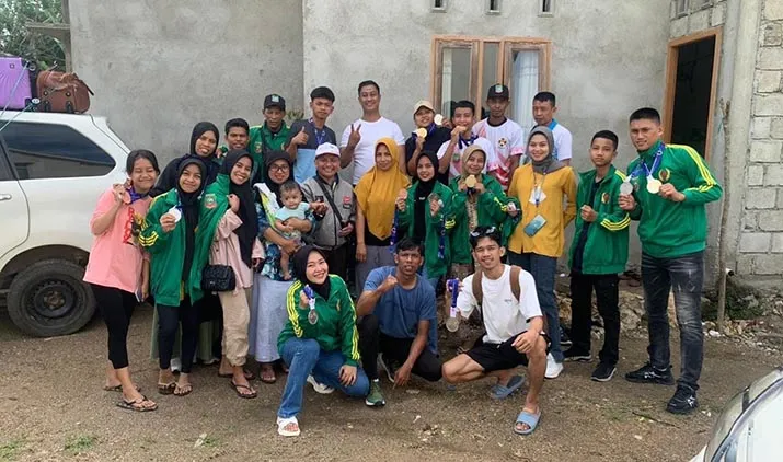 Andri Togala dan Fadel Elzayed Sabet Emas di Kelas Randori Kempo Porprov Sultra