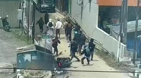 Tawuran Antarpelajar di Kendari Kembali Terjadi, Satu Sepeda Motor Dirusak