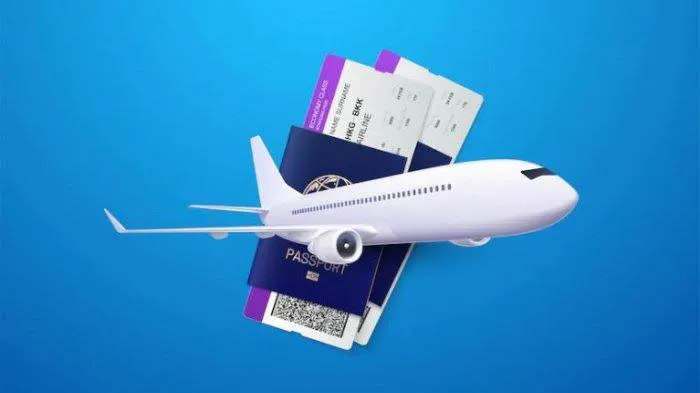 Ilustrasi tiket pesawat