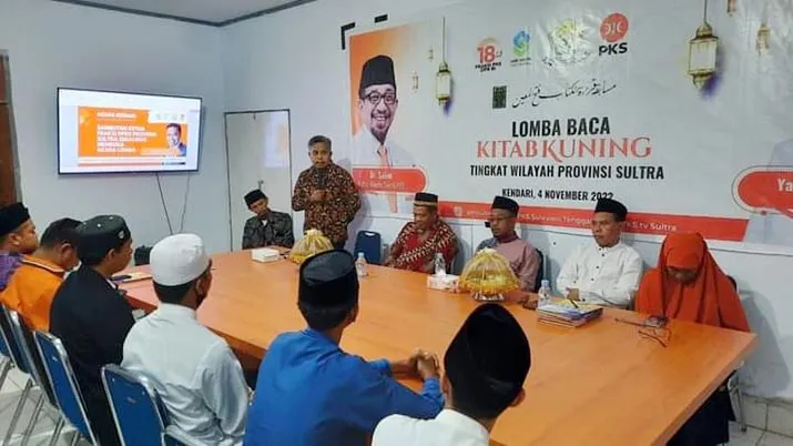Apresiasi Santri dan Ulama, PKS Sultra Gelar Lomba Baca Kitab Kuning