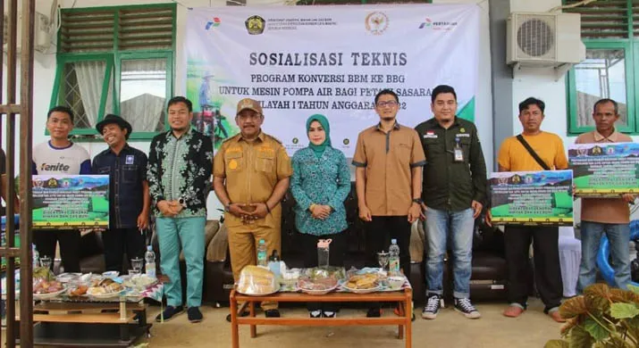 Ketua dan Wakil DPRD Bombana Ikut Sosialisasi Konversi BBM ke BBG