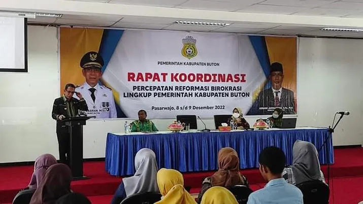 Pj Bupati Buton Ajak ASN Tingkatkan Etos Kerja