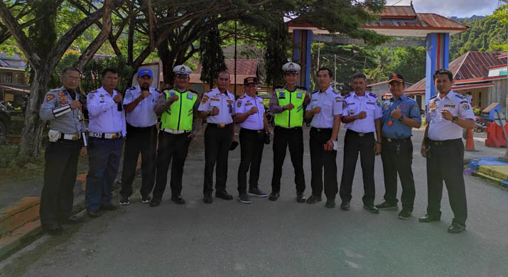 Dishub Sultra Gelar Penegakan Hukum, Pengendalian dan Pengawasan Angkutan Darat di Kolut