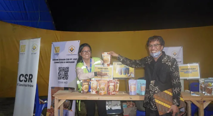 Produk UMKM Binaan GKP Ikut Meriahkan Pameran Ekonomi Kreatif Wawonii