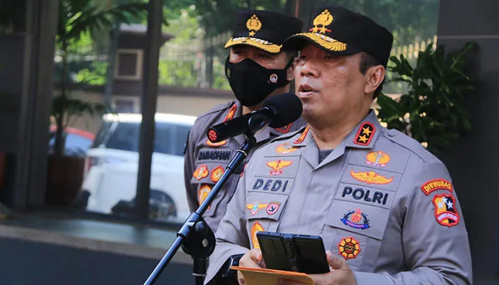 Kepala Divisi Humas Polri Irjen Dedi Prasetyo