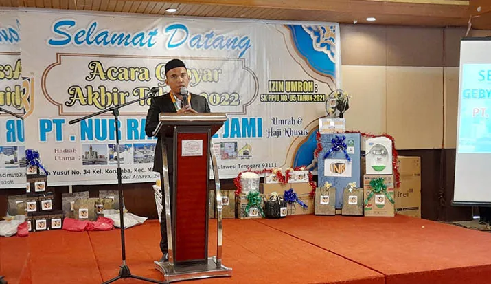 PT Nur Rahma Aljami Adakan Gebyar Akhir Tahun, Ajak Masyarakat Ibadah Umrah