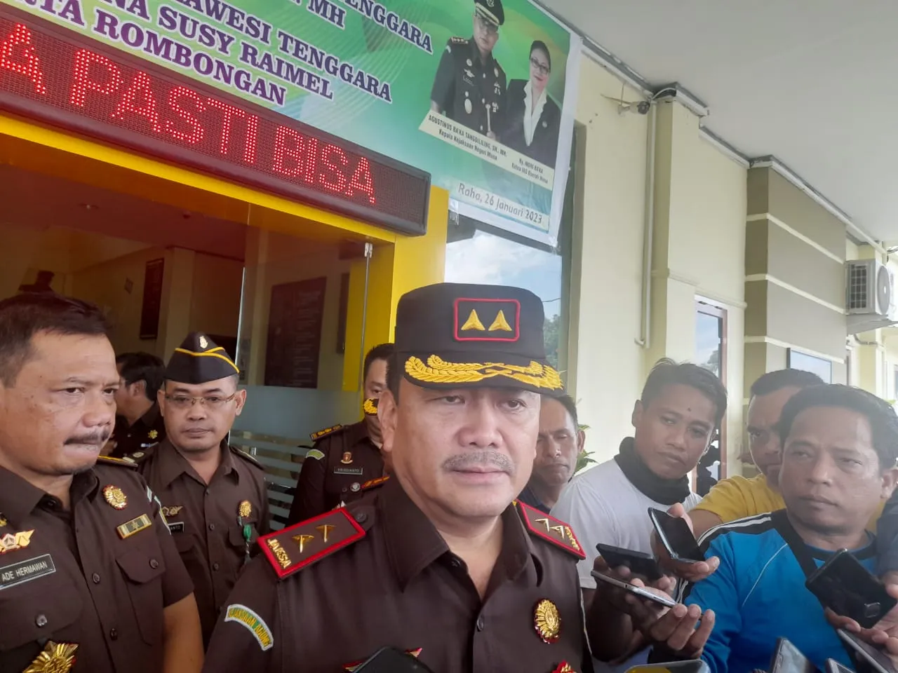 Kajati Sultra Bangga dengan Kinerja Kejari Muna