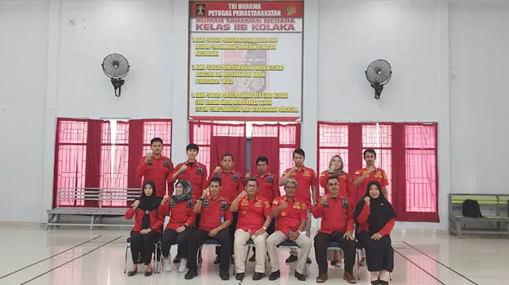 Kemenkumham Sultra Minta Rutan Kelas IIB Kolaka Dukung Program Resolusi 2023
