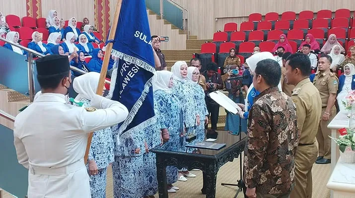 Resmi Dilantik, Asmawa Tosepu Harap DPC Iwapi Kendari Berkontribusi dalam Memajukan UMKM