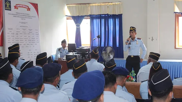 Lapas Baubau Komitmen Bangun Zona Integritas dengan Birokrasi Bersih dan Tanpa Korupsi