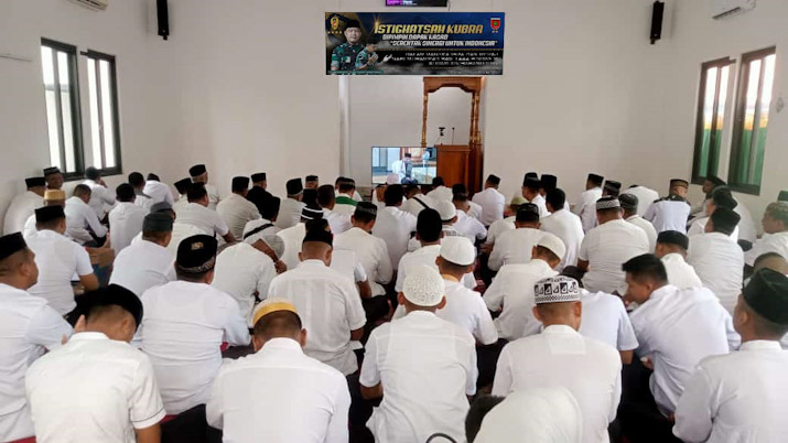 Peringati Isra Mikraj Virtual, Kodim Buton Dengarkan Arahan Kepala Staf TNI dan Wakil Presiden