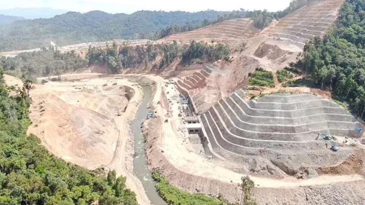 Bendungan Ameroro tahun 2021. (Foto : Istimewa)