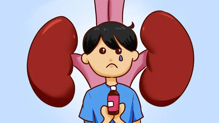 ilustrasi gagal ginjal akut obat sirup