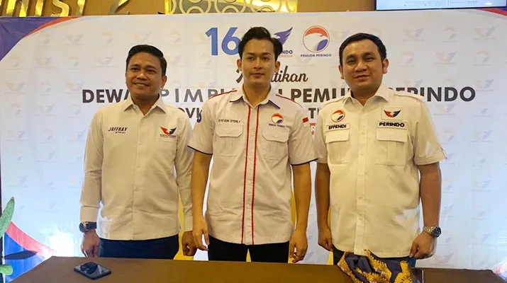 Content Creator Steven Stenly Dilantik sebagai Ketua DPW Pemuda Perindo Sultra