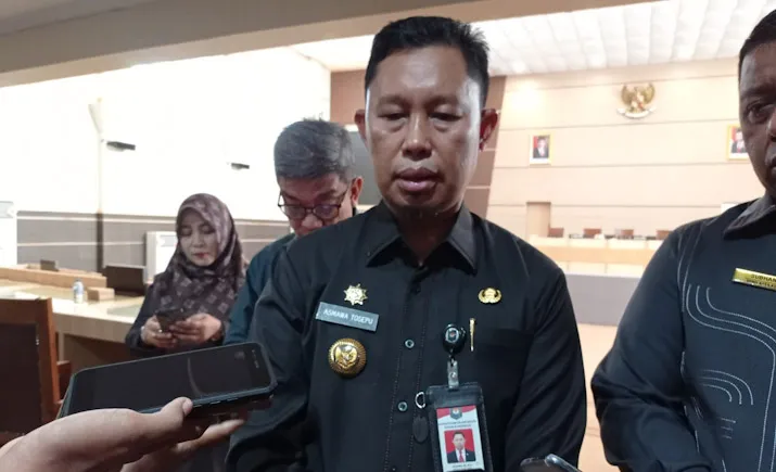 Ket. Pj Wali Kota Kendari, Asmawa Tosepu. Foto : Septiana Syam/detiksultra.com