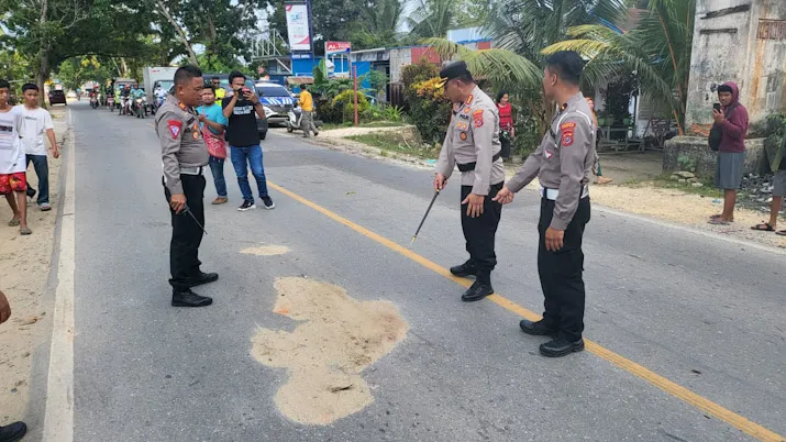 Kecelakaan Maut, Dua Pelajar di Kendari Tewas Terlindas Truk Kontainer