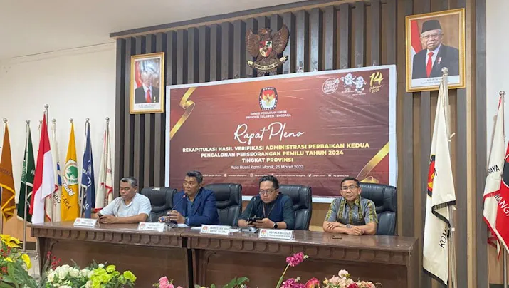 21 Balon DPD Dapil Sultra Lolos Verifikasi Administrasi Tahap Dua