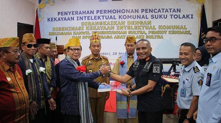 Kanwil Kemenkumham Sultra Komitmen Beri Perlindungan Kekayaan Intelektual