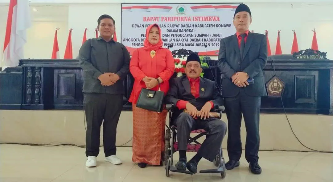Suharto Resmi Jabat Anggota DPRD Konawe