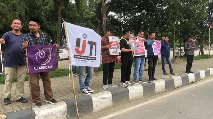 AJI Kendari Minta Kapolda Sultra Evaluassi Kinerja Kapolres Baubau