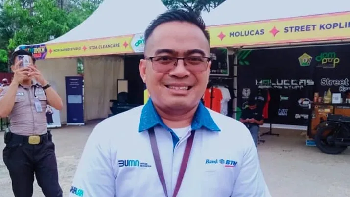 Wakil Kepala Cabang BTN, Dari Supriyadi. Foto: Muh Ridwan Kadir/Detiksultra.com