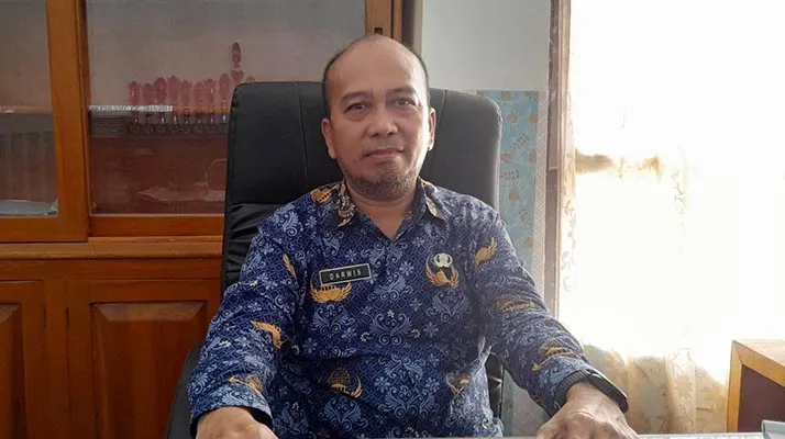 Kepala Bidang (Kabid) Pembinaan Pendidikan Dasar Dikmudora Kendari, Darwis. Foto:Septiana Syam