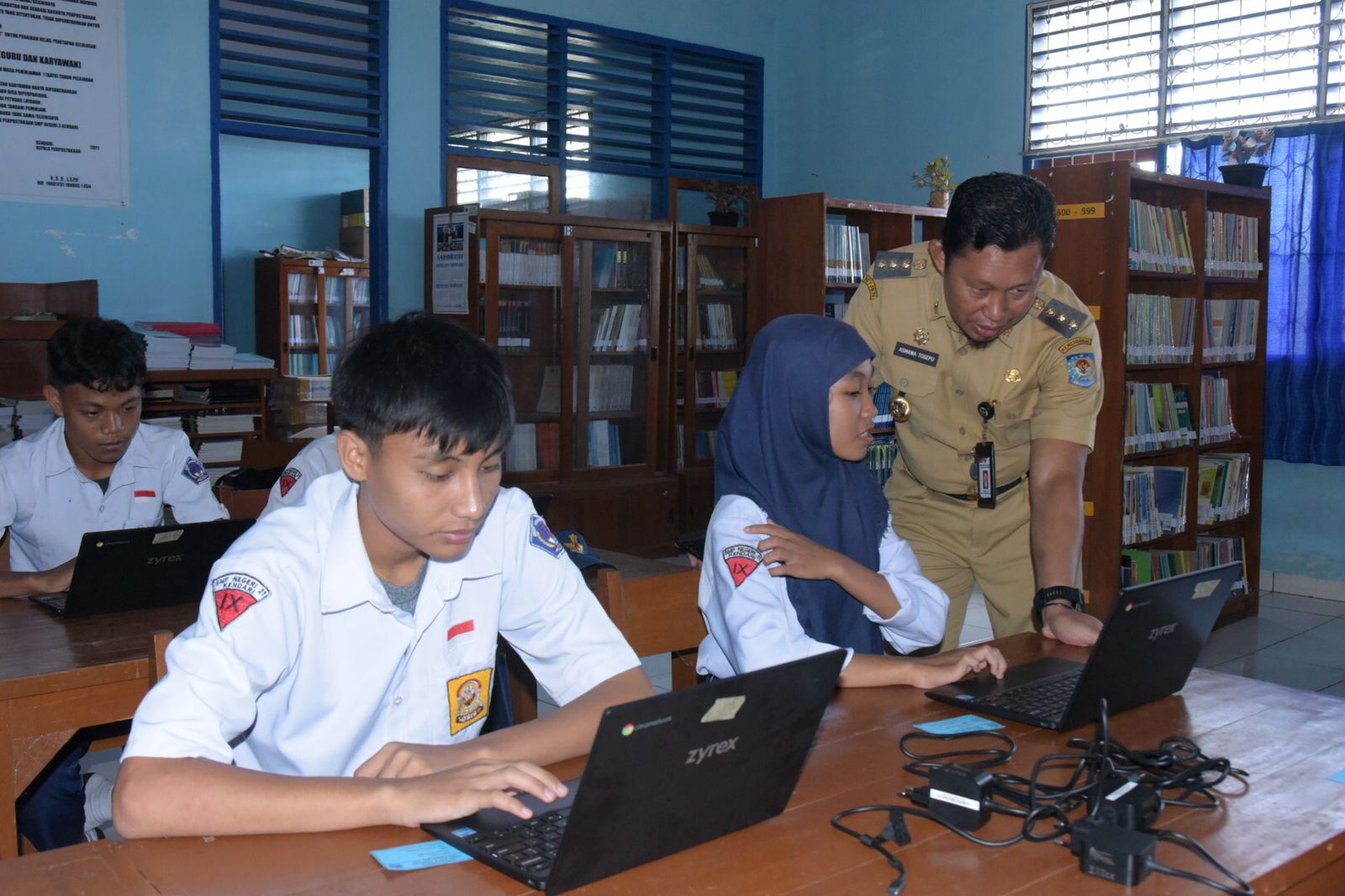 Monitoring USBD Kendari, Asmawa Sebut Masih Perlu Pembenahan Jaringan Internet